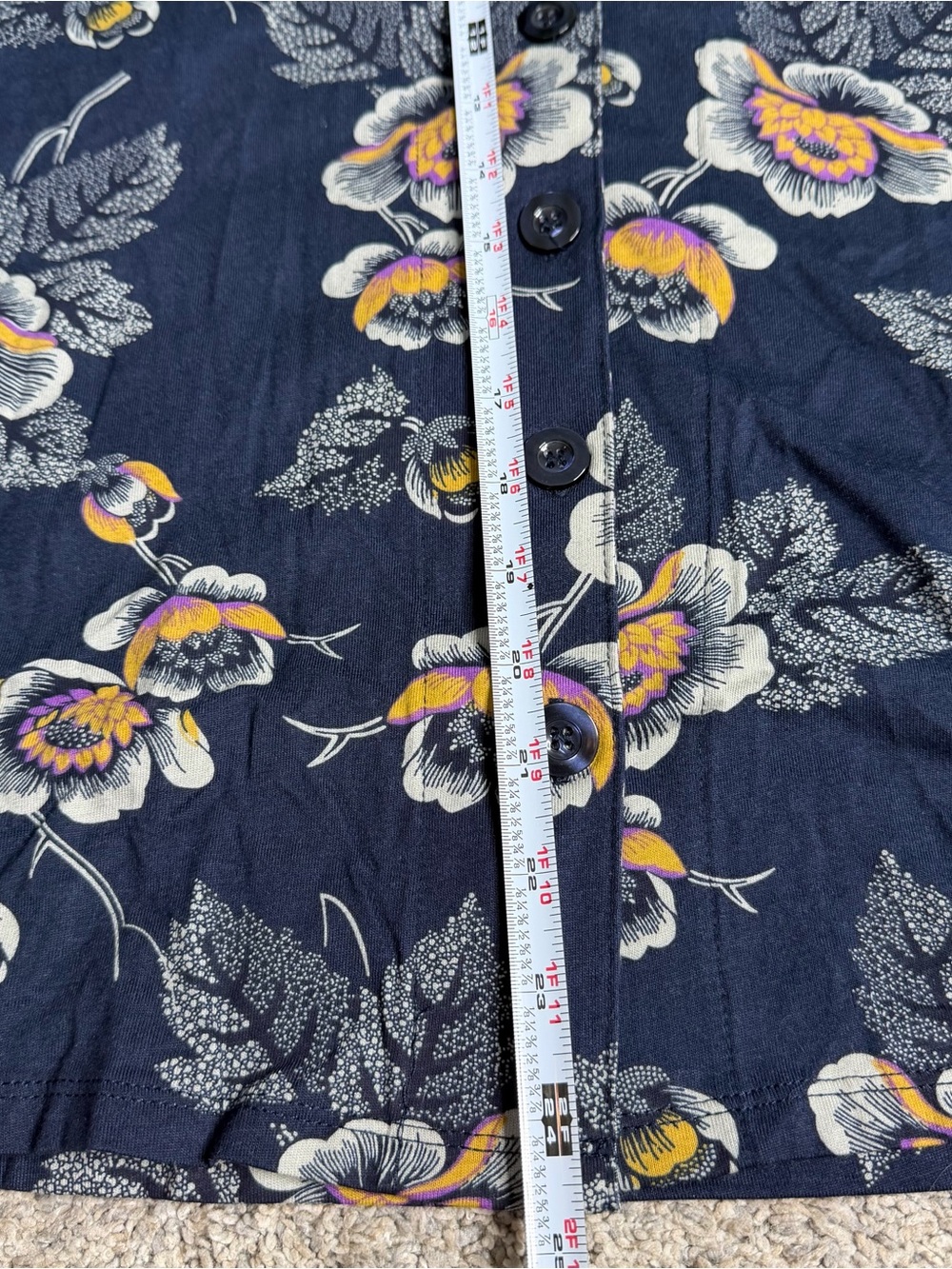 Vera Bradley Womens 2-Piece Pajama Set XXL 2XL Cotton Long Sleeve Paisley Blue - Picture 11 of 16